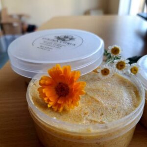 Golden Citrus Gelato Foaming Sugar Scrub 125ml)
